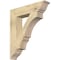 Ekena Millwork Balboa Traditional Rough Sawn Bracket, Douglas Fir, 6"W x 30"D x 34"H BKT06X30X34BOA01RDF - alternate 1